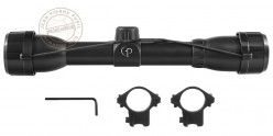 Carabine à plombs 4,5 mm CROSMAN Mag-Fire Mission NP (19.9 joules) + lunette 4 x 32