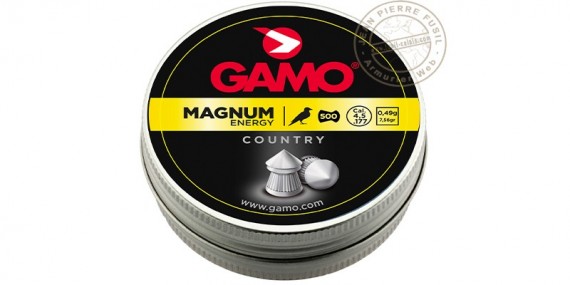 Gamo Magnum Energy Pellets- .177 - 2 X 500 - Jp Fusil