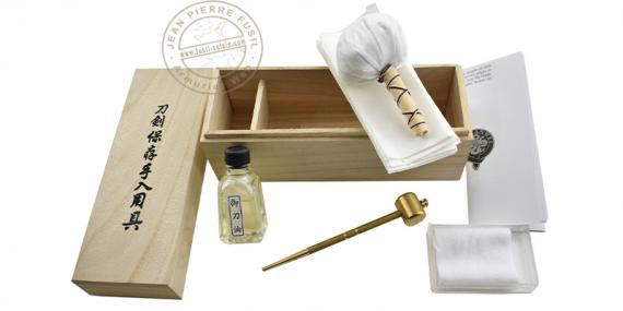 Japanese traditional maintenance kit for katana - Hanwei Paul Chen