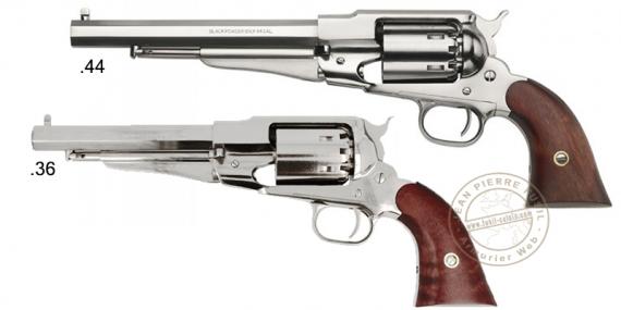 Revolver PIETTA Remington 1858 Texas nickelé