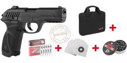 Pack Pistolet à plombs 4,5 mm CO2 GAMO PT-85 (3,91 joules) - PROMO