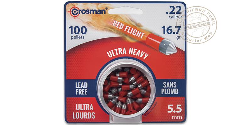 Crosman Red Flight Penetrator Pellets 22 Jp Fusil