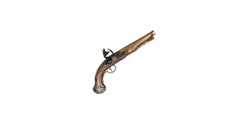 Inert replica of 'Général Washington' pistol XVIIIe century
