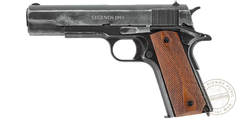 Pistolet à plomb CO2 4.5 mm BB UMAREX - Legends 1911 Vintage