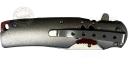 Grey and red Bear folding knife