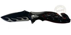 Martinez Albainox - Hell black and red security knife