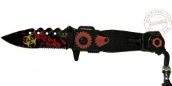 JKR - Zombie Biohazard folding knif