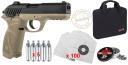 Pack Pistolet à plombs 4,5 mm CO2 GAMO PT-85 Désert (3,90 joules)