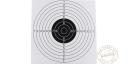 Set of 100 white paper targets Elite Airgun - 17 x 17 cm