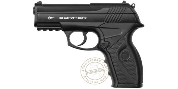 Pistolet à plomb CO2 4.5 mm BB - BORNER C11 (3 Joules max)