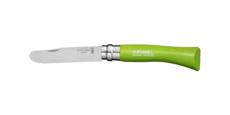 Knife OPINEL - My first Opinel - N°07 - Apple Green