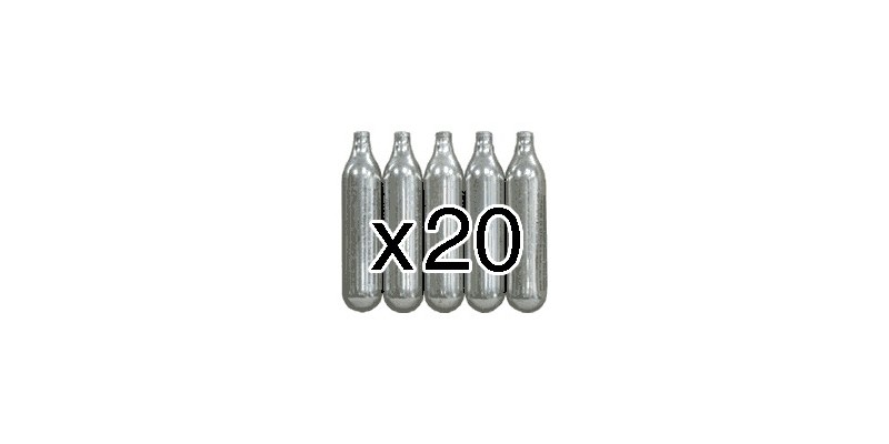 Bonbonnes CO2 12g ( x 20 )