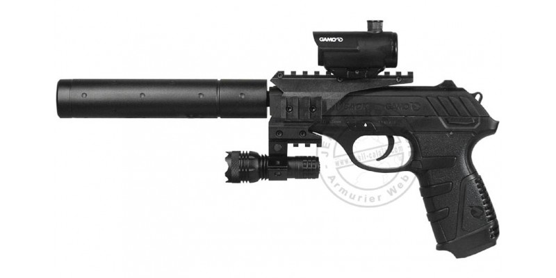 Gamo P 25 Blowback Tactical Co2 Pistol 177 Rifle Bore 3 98 Joules