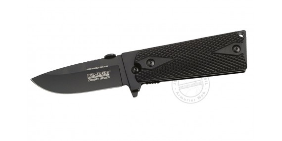 TAC FORCE knife - Combat Series - Black blade - Black grip