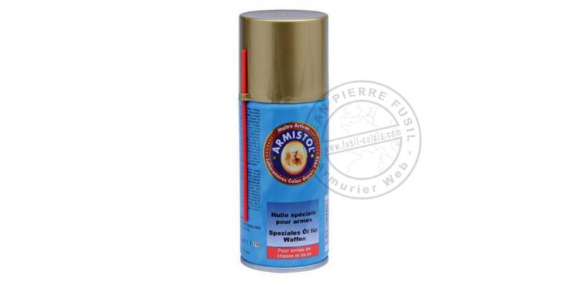 Huile d'entretien pour arme Armistol - Spray 150 ml