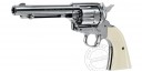 UMAREX Colt Single Action Army 45 CO2 revolver - .177 bore (3 joules) - Nickel plated finish