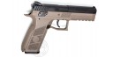 ASG CZ P-09 DT FDE - Blowback CO2 pistol - .177 bore - Dual Tone (3.7 joules)