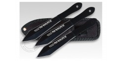 LINDER throwing knife - Spectrum Black Mamba Mini Set - 3 blades