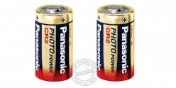 Set of 2 lithium batteries CR2 3V