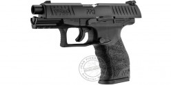 WALTHER PPQ M2 T4E CO2 rubber bullets pistol - Cal.43 - Black