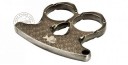 2 fingers knuckle duster pointed - Titanium
