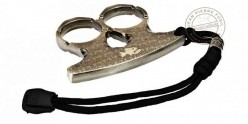 2 fingers knuckle duster pointed - Titanium
