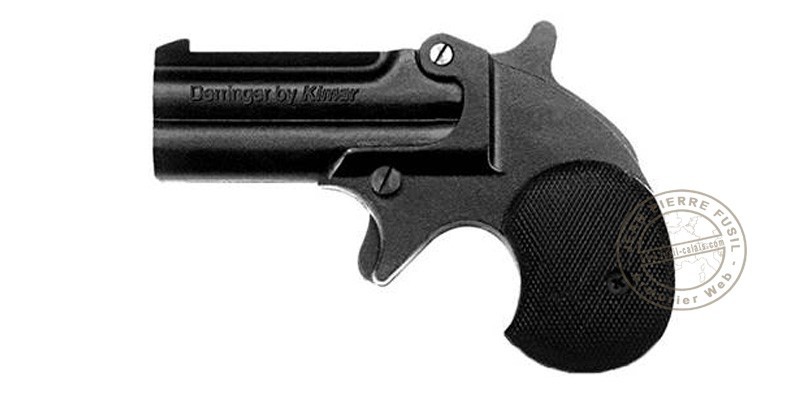 Pistolet alarme KIMAR - Derringer noir Cal. 6mm