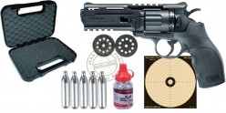 UMAREX - Pack Revolver Co2 T4E HDR50/TR50 - 11 joule - Heritage Airsoft