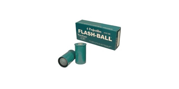 Cartouches Flash Ball - Cal. 4483 - (x 4)