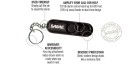 Sabre Red - Alarme personnelle porte clés - 120 Décibels