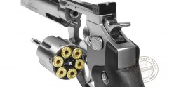 ASG Dan Wesson 6'' CO2 revolver kit - Nickel - .177 bore (3 joules) - PROMOTION